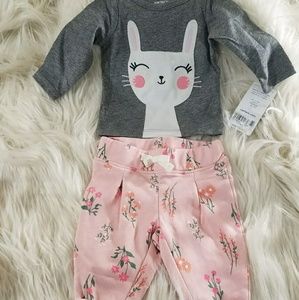 NWT Carter's Newborn Bunny Outfit